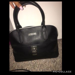 Like new Kenneth Cole black leather purse